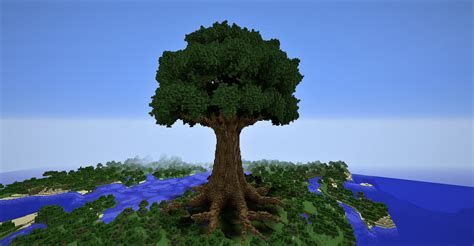 large tree  schematic minecraft project fb