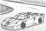 Drifting Ferrari Drift Fxx sketch template