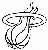 Coloring Pages Miami Heat Pdf Print sketch template