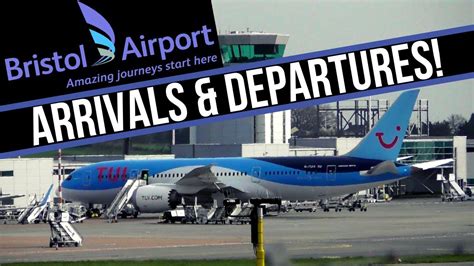 bristol airport arrivals departures youtube