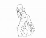 Lucci Piece Rob Cp9 Coloring Pages sketch template