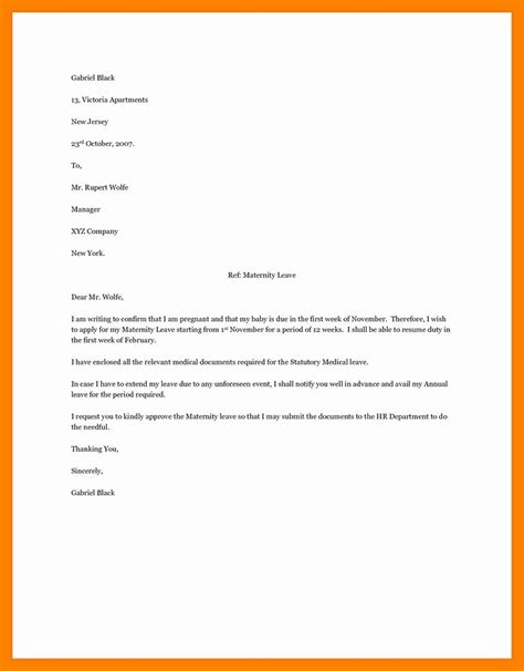 refrence valid vacation leave request letter sample