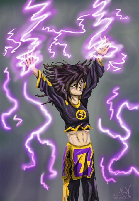 lightning girl  aura cat  deviantart