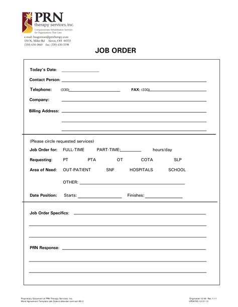 picture order form template    order form tem vrogueco