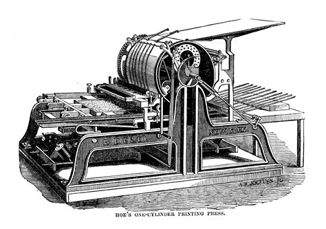 mechanization   printing press    century brewminate