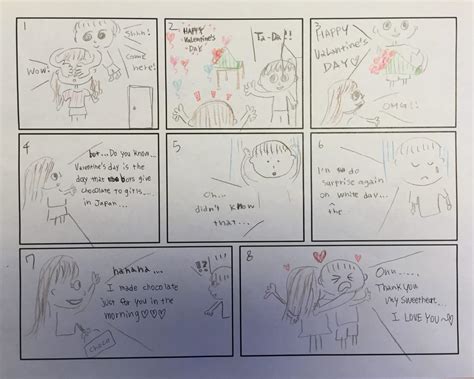 students draw   effect comic strips ec english blog