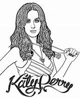 Coloring Perry Katy Pages Celebrities Print Kolorowanki Singers Singer Celebrity Famous Actors Color Printable Topcoloringpages Adults Kate Drawings Children Choose sketch template