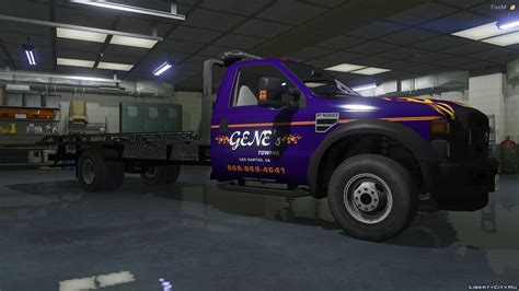 Download 2008 Ford F550 Flatbed Tow Truck 1 0 For Gta 5