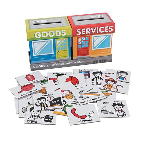 goods  services sorting game educational  pieces walmartcom