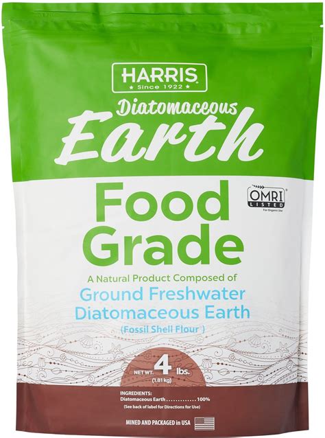 harris diatomaceous earth food grade flea tick powder  dogs  lb