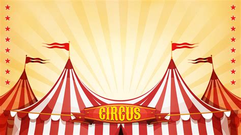 big top circus background  banner