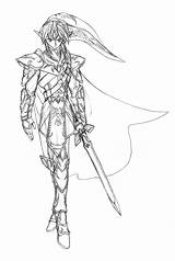 Link Armor Tp Magic Guild Northcastle sketch template