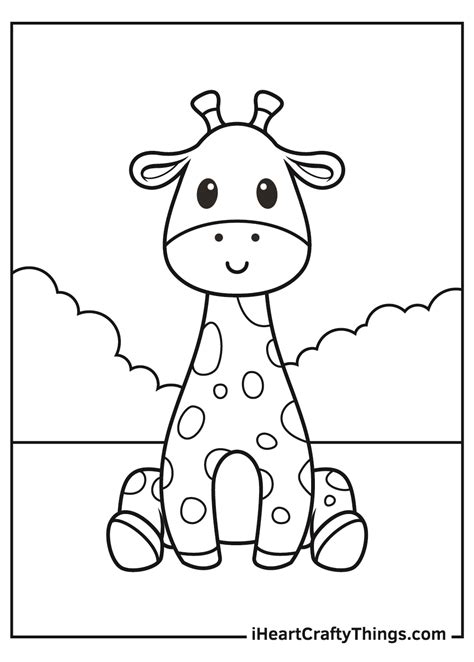 mama  baby animals coloring pages