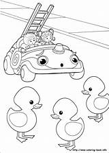 Umizoomi Coloring Pages Team Printable Getcolorings Color sketch template