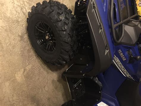 overfenders installed yamaha grizzly atv forum