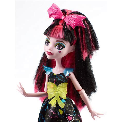 monster high electrified supercharged ghoul draculaura school girl doll