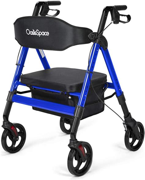 rollator walker  seat top picks tips  buying seniors mobility  exercises