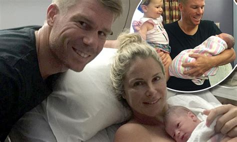 david and candice warner give 2nd daughter a name that rhymes with ivy mae