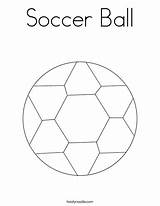 Coloring Soccer Ball Play Print Tracing Outline Twistynoodle Favorites Login Add Built California Usa Noodle sketch template