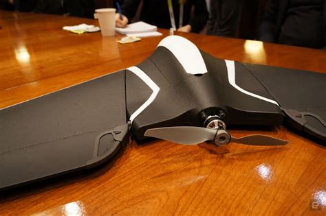 parrot disco fixed wing drone hands
