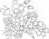 Tecido Riscos Risco Papoulas Desenhos Colorir Rosas Iniciantes Visitar Pintado Baixar Gratis sketch template