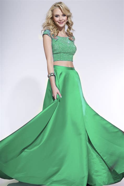 Jovani Style 25464 Green Dresses