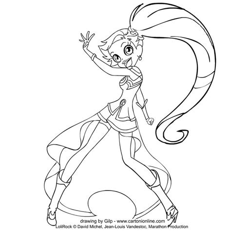 dessin lolirock coloring art print coloring pages  coloring