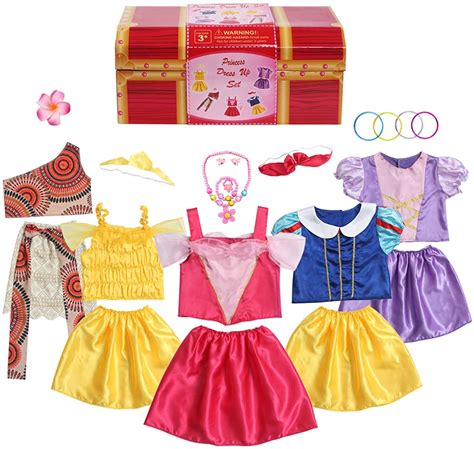 bibiblack girls princess costume dress  trunk