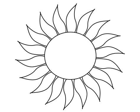 sun coloring pages  coloring pages  kids