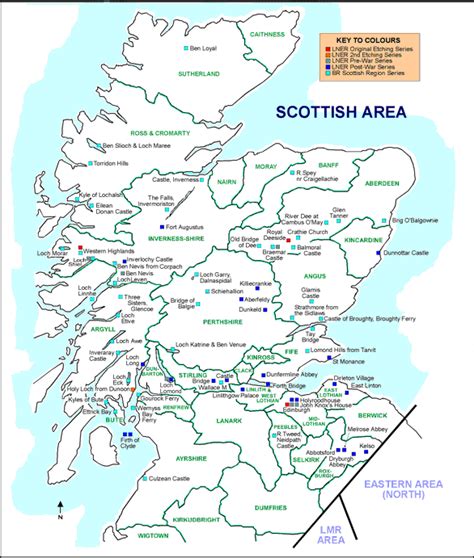 scotland area map