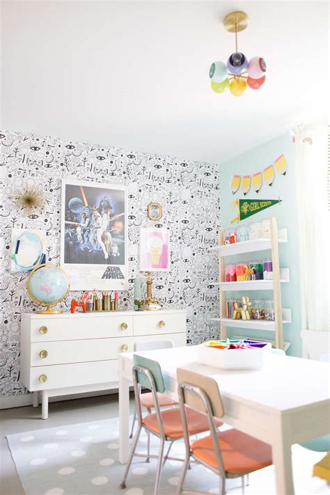 fascinating kids craft room ideas    entertained  hours