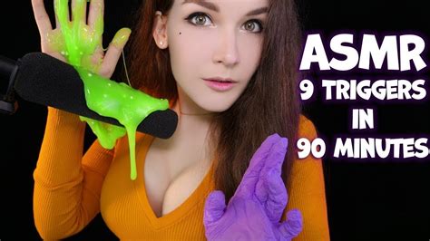 sexy asmr😴triggers for sleep asmr 9 triggers in 90 minutes sexual youtube