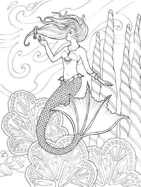 pin  lindsey hunt  mermaid kids book mermaid coloring pages