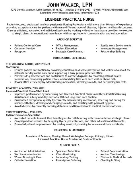 summary  lpn resume references