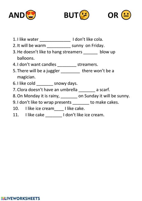 linking words interactive  downloadable worksheet