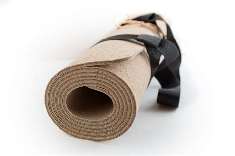natural cork yoga mat  exercise   portugal
