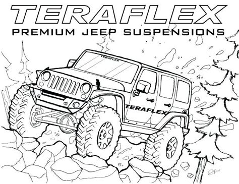 jeep wrangler coloring pages ford drops coloring pages