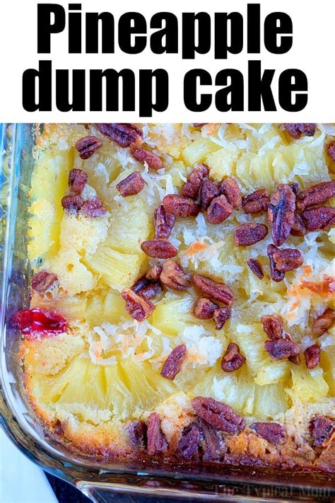cherry pineapple dump cake recipe  typical mom