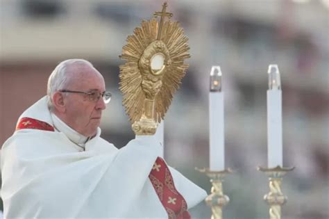 Pope Francis Won’t Preside At Corpus Christi Mass And Procession Due To