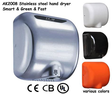 Stainless Steel Hand Dryer Ak2800 Zhejiang Aike Applicance Co Ltd