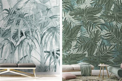 design trend nature inspired wallpaper  stunning interiors lookboxliving
