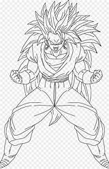 Goku Kisspng Ssj5 Banner2 sketch template