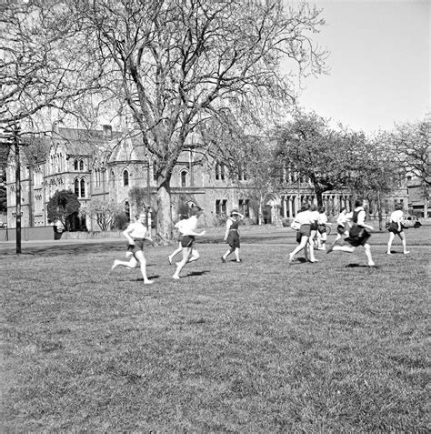 Girls From Christchurch Girls High School Running In Cranmer Square
