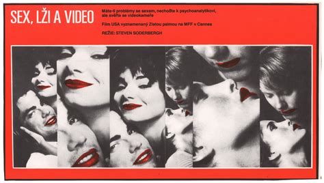 sex lies and videotape 1989 czech a4 mini poster