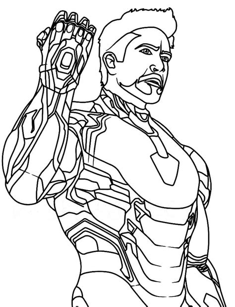 iron man  infinity stones coloring page  printable coloring