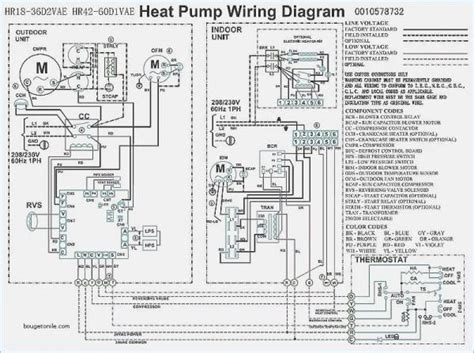 trane xe  heat pump wiring diagram