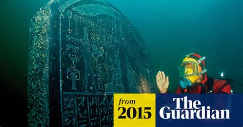 sunken treasures from ancient egypt heading to british