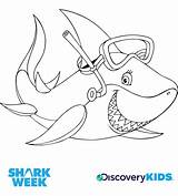 Shark Coloring Kids Sharks Snorkel Sharkboy Pages Drawing Discovery Lavagirl Sharknado Swimming Colouring Week Print Snorkels Getdrawings Template Activity Drawings sketch template