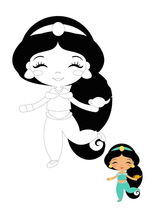 baby disney princess jasmine coloring pages   coloring sheets