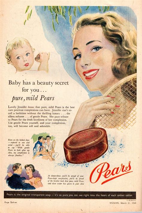 pears soap vintage ads advertising vintage beauty